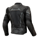 Jaqueta X11 Next Gen Couro Masculina Preto - Vista Traseira
