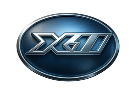 X11 logo em alto relevo