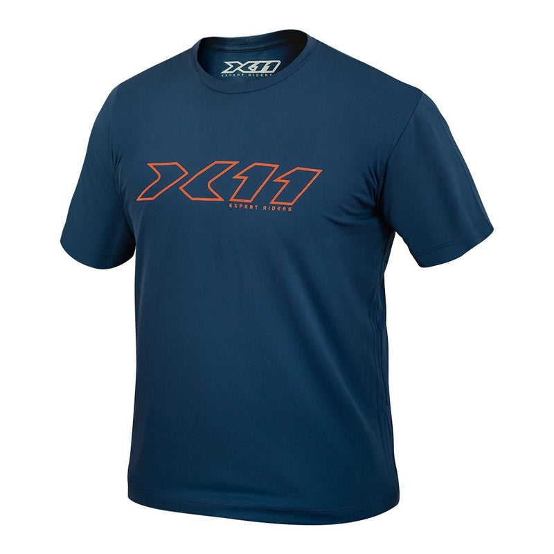 Camiseta Dryfit Underjacket Azul Escuro - Proteção UV Motociclista Bold'or
